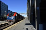 ALC-42 locomotives leading Amtrak Coast Starlight Train # 11 into OKJ 